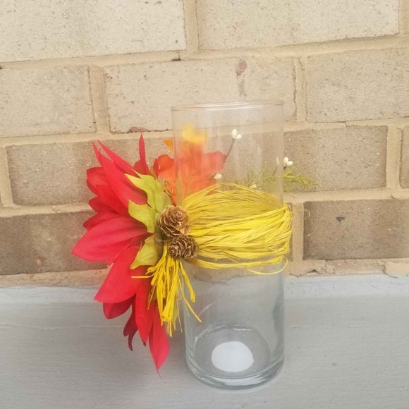 Naturecore Rustic Sunflower vase Handmade Vermontcore Countrycore farmcore - Picture 7 of 11